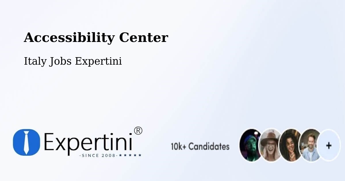 Accessibility Statement – Macra - Italy Jobs Expertini