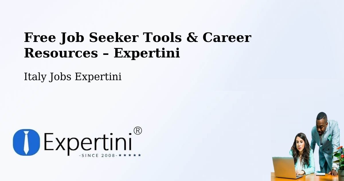 Free Job Seeker Tools & Career Resources – Macra - Macra, Italy Jobs Expertini