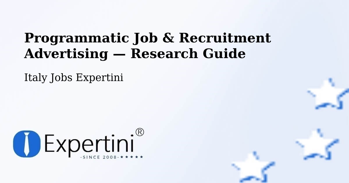 Programmatic Job & Recruitment Advertising — Research Guide – Macra
