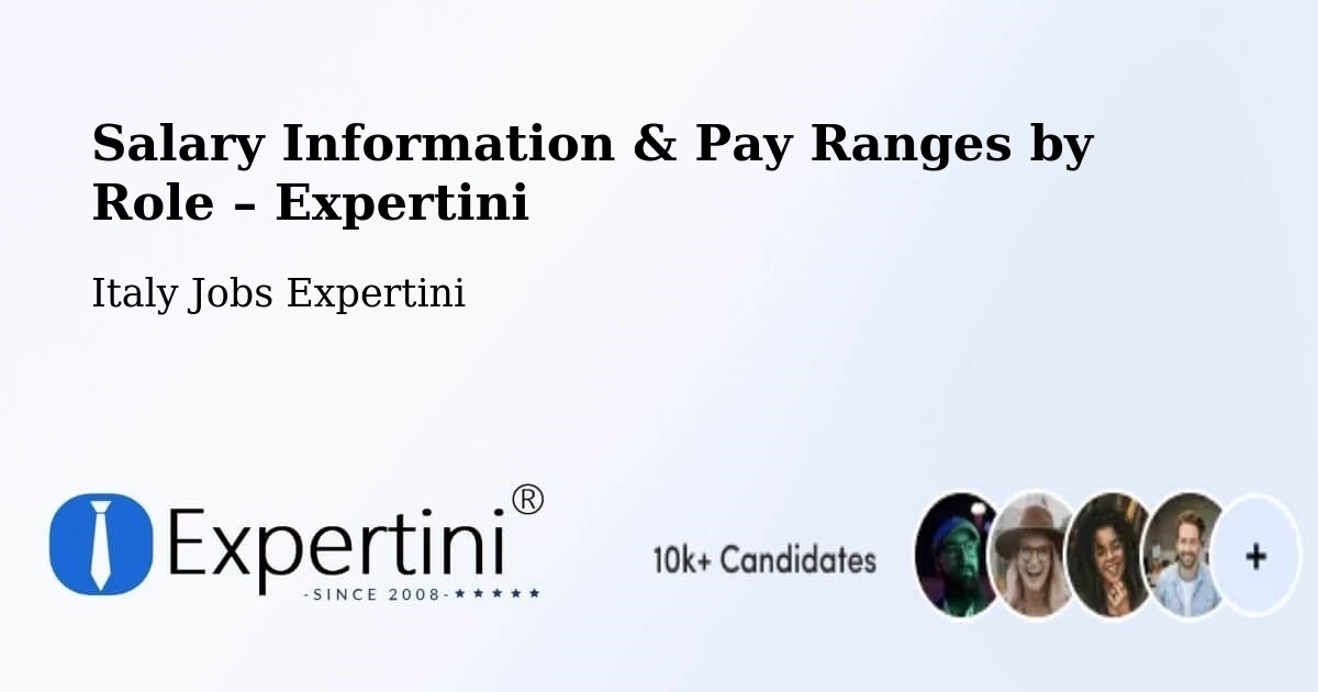 Salary Information & Pay Ranges – Macra - Macra, Italy Jobs Expertini